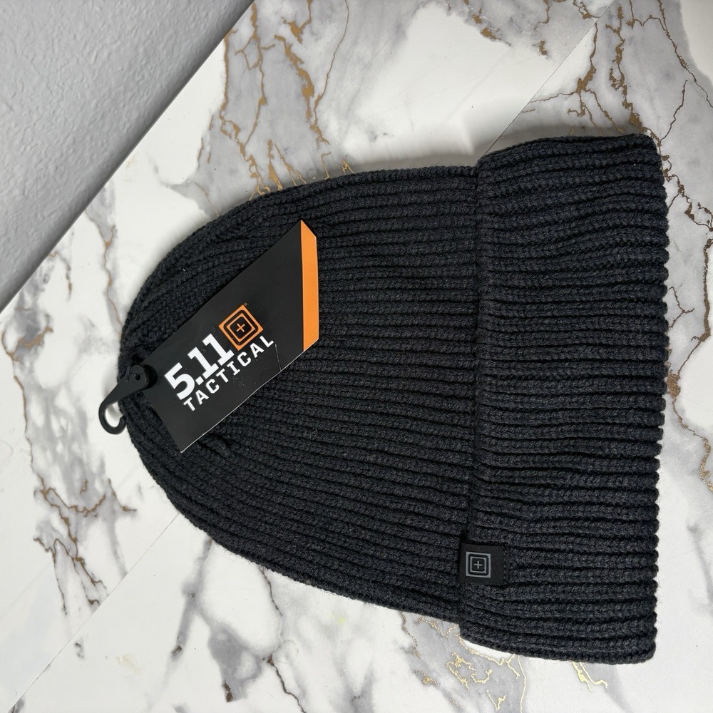 5.11 Tactical Chambers Beanie 89164 Volcanic Black NWT New With Tags One Size